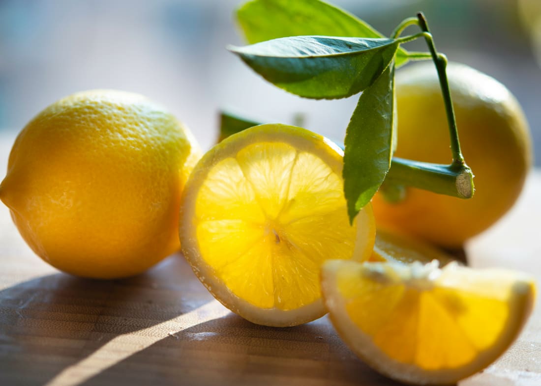 Zitronen als Sinnbild für Vitamin C in den Vitalstoff-Infusionen